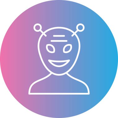 Vektör Avatar Simgesi illüstrasyonu