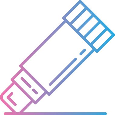 Kalem. Web simgesi basit illüstrasyon