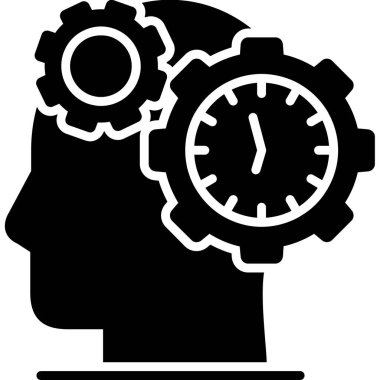 dişli insan simgesini katı bir şekilde izle