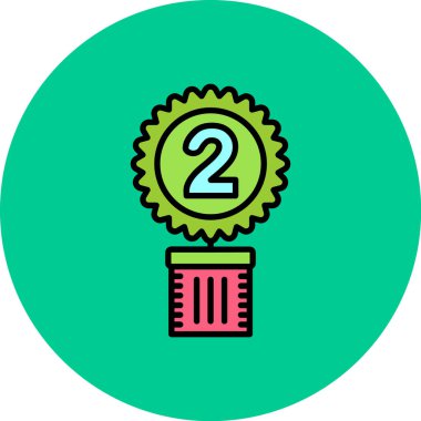 ödül simgesi, modern vektör illüstrasyon tasarımı