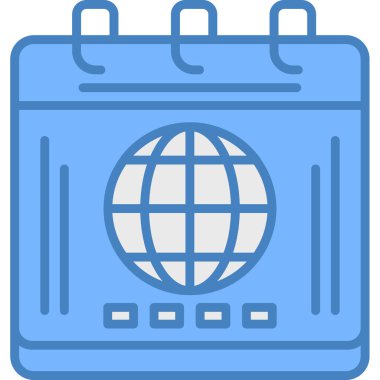 Takvim tarihi simgesi. özet takvim tarihi vektör rengi düz izole