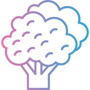 Bulut. Web simgesi basit illüstrasyon