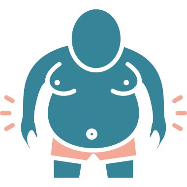 gövde yağ simgesi dış hat biçiminde