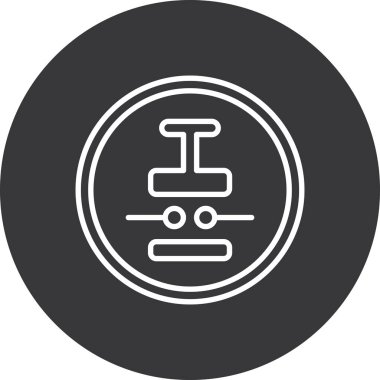 Modern b 'nin vektör illüstrasyonu eksik simgesi