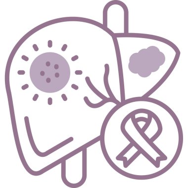 Kanser kanseri, web simgesi vektör tasarımı