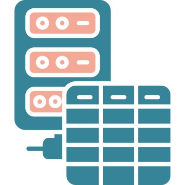 Modern b 'nin vektör illüstrasyonu eksik simgesi