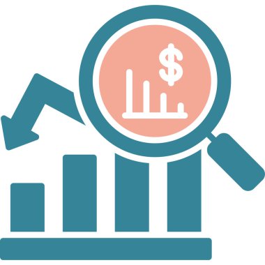 Finansal büyüme Web simgesi