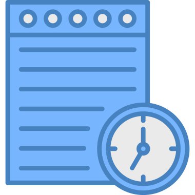 Saat saat saat simgesi - özet biçimi