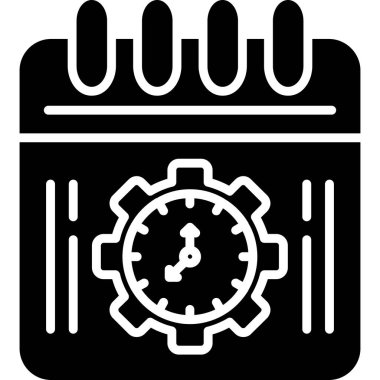 Saat simgesi, basit biçim