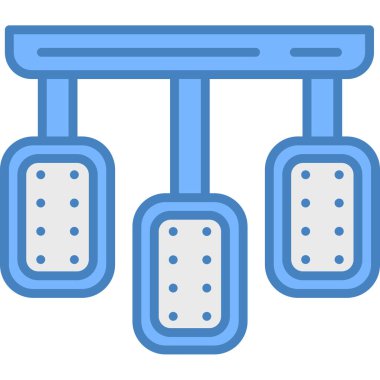 İp. Web simgesi basit illüstrasyon