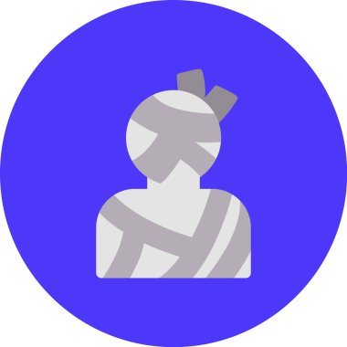 avatar. Web simgesi basit illüstrasyon