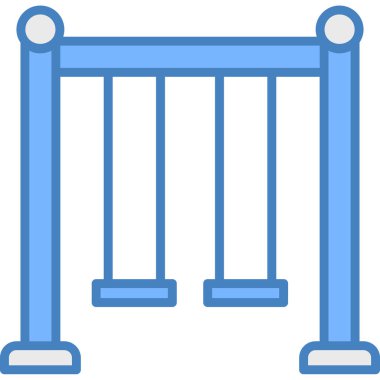 çit vektör simgesi, basit tasarım vektör illüstrasyonu