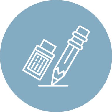 kalem simgesinin vektör illüstrasyonu