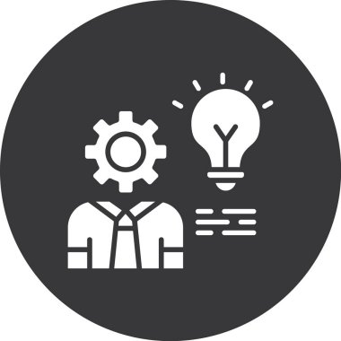 Takım çalışmasının vektör simgesi, yaratıcı konsept