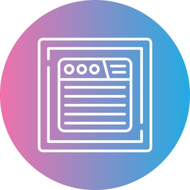 Belgenin vektör simgesi