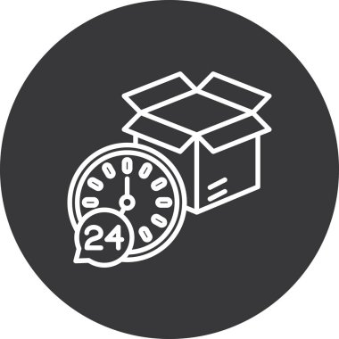 Taşıma simgesinin vektör illüstrasyonu