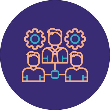 yuvarlak çerçeveli bir grup erkek