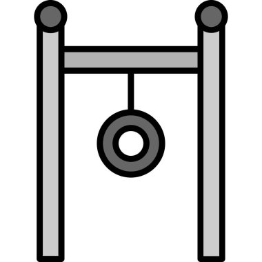 Modern b 'nin vektör illüstrasyonu eksik simgesi