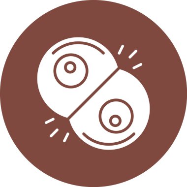 Bir kahve simgesinin vektör çizimi