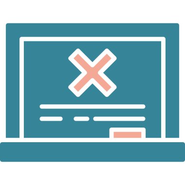 bilgisayar simgesi vektör illüstrasyonu