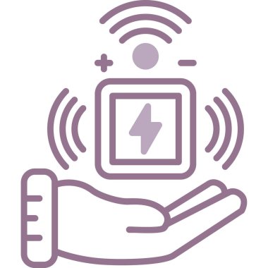 Akıllı telefon simgesinin vektör çizimi