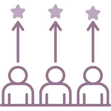 insanlar simge vektör illüstrasyonu