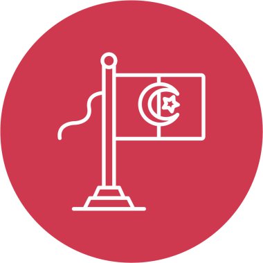 Moda biçimi izole edilmiş arkaplanda bilgisayar ekranı simgesi