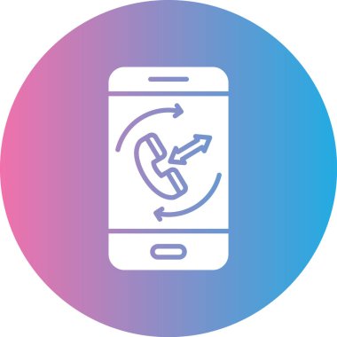 cep telefonu vektör simgesi