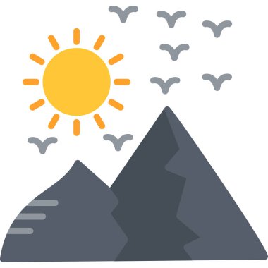 Vektör illüstrasyonu, simge ögesi arkaplanı