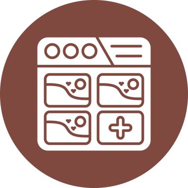 tıbbi simge vektör illüstrasyonu