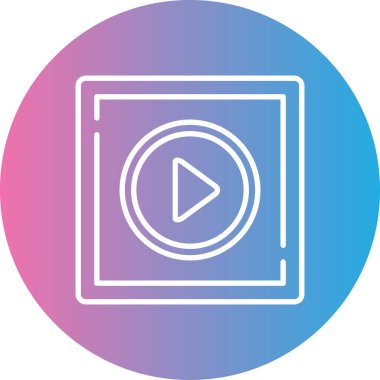 Vektör müzik simgesi illüstrasyonu