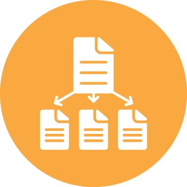 dosya dizini vektör illüstrasyonu