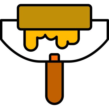 İnşaat endüstrisi simgesi - taslak biçimi