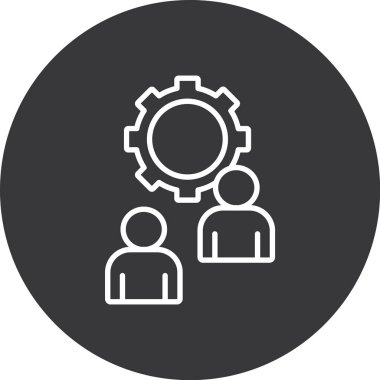 seo modern simgesinin vektör illüstrasyonu