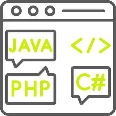 Düz biçimli programlama dili simgesi