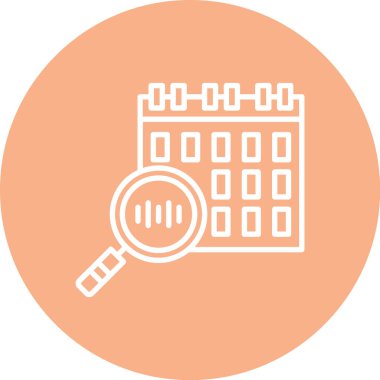 Modern simgenin vektör illüstrasyonu