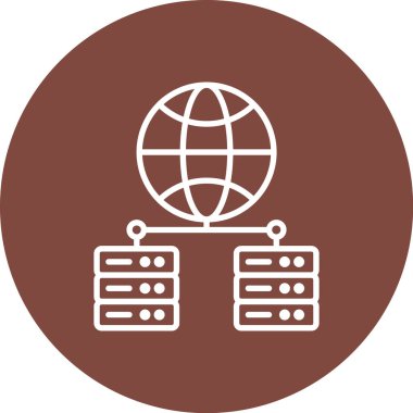 Seo simgesinin vektör illüstrasyonu