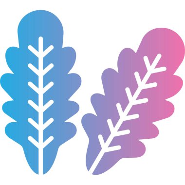 Yapraklı bir dalın vektör illüstrasyonu