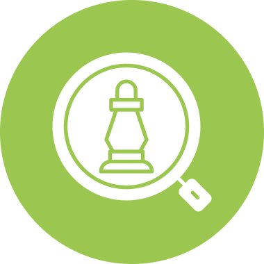 Lamba. Web simgesi basit illüstrasyon