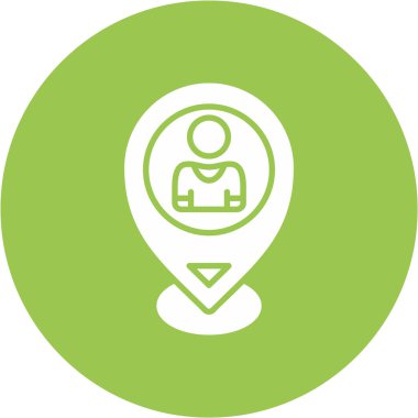 vektör konum simgesi, vektör illüstrasyonu