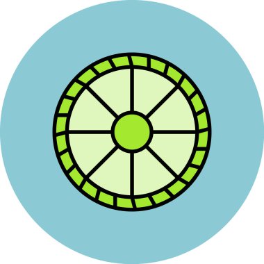 Modern b 'nin vektör illüstrasyonunda topun eksik simgesi