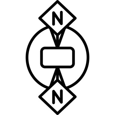 seo modern simgesinin vektör illüstrasyonu