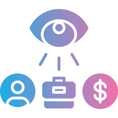 seo modern simgesinin vektör illüstrasyonu