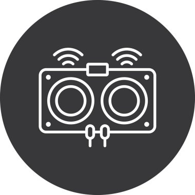 Kameranın vektör illüstrasyonu