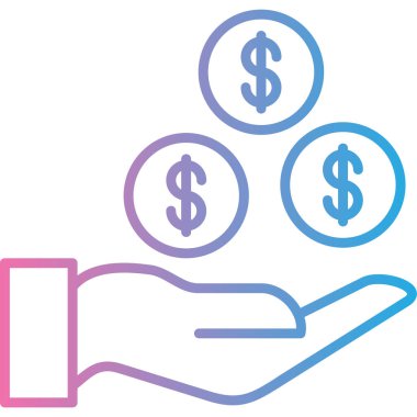 Doları vektör çizim