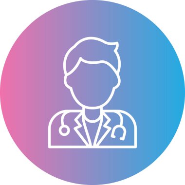 Avatar simgesi, vektör illüstrasyonu