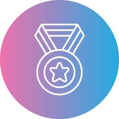 vektör madalya simgesi