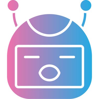 Modern b 'nin vektör illüstrasyonu eksik simgesi