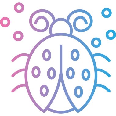 Şirin bir çizgi filmin vektör çizimi