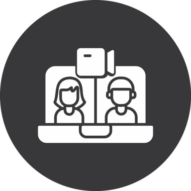 seo modern simgesinin vektör illüstrasyonu